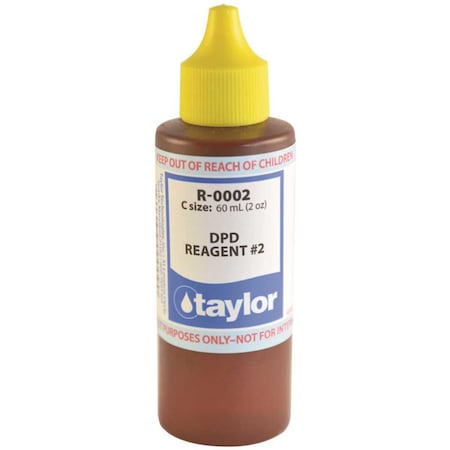 Taylor 2 oz. Bottle Test Kit Replacement Reagent Refill Bottles DPD Reagent No 2 TAY-45-1003